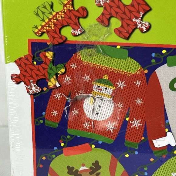5 for $25| Lang Puzzle Ugly Sweater Party 500 Piece Christmas Puzzle Lang/Turner - Picture 2 of 6
